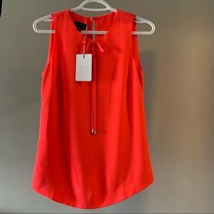 Ted Baker Crepe Top with Bow